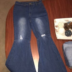 Bell bottom jeans